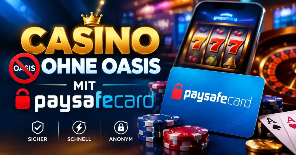 Casino ohne Oasis mit Paysafecard
